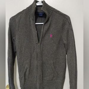 Ralph Lauren Sport Zip up slim fit sweater jacket